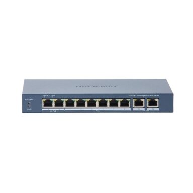 Hikvision 10 prievadų 8 PoE prievadų komutatorius DS-3E0310HP-E(C)