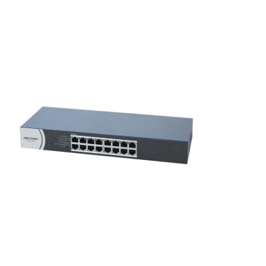 Hikvision 16 prievadų komutatorius DS-3E0516R-O