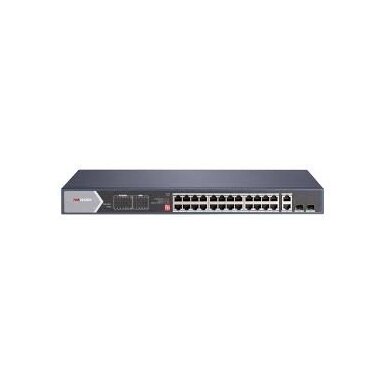 Hikvision 28 prievadų 24 PoE prievadų komutatorius DS-3E0528HP-E,