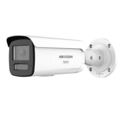 Hikvision Bullet DS-2CD2T47G3-LIS2UY/SL 2.8mm (balta, 4MP, ColorVu 3.0, AcuSense, IR+LED 60 m)