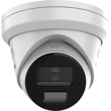 Hikvision dome DS-2CD2383G2-LI2U F2.8 (balta, 8 MP, 30 m IR+LED, AcuSense)