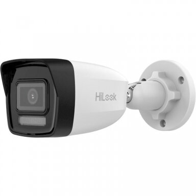 HiLook bullet IPC-B120HA-LU F2.8 (balta, 2 MP, 30 m. IR, 30 m. LED, Hybrid Light)