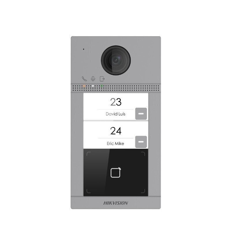 Hikvision IP vaizdo telefonsynės komplektas DOMO-2, dviejų abonentų 2 Hikvision IP vaizdo telefonsynės komplektas DOMO-2, dviejų abonentų 2
