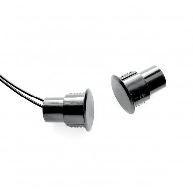 Įleidžiami magnetiniai kontaktai 30x19mm (juodi) Įleidžiami magnetiniai kontaktai 30x19mm (juodi)