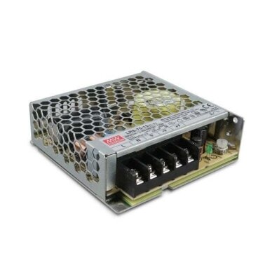 Impulsinis maitinimo šaltinis 12V 6A uždaras MEAN WELL Impulsinis maitinimo šaltinis 12V 6A uždaras MEAN WELL