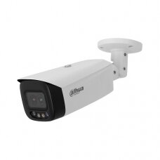 IP kamera HFW5449T1-ASE-D2 2.8mm. 4MP FULL-COLOR. IR+LED pašvietimas iki 50m. 2.8mm 97°. SMD, IVS