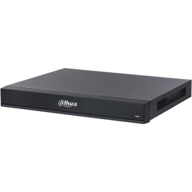 IP įrašymo įrenginys 16kam.32MP, IVS, AI, 16 PoE, 512Mbps, H.265+, veido atpažinimo funkcija IP įrašymo įrenginys 16kam.32MP, IVS, AI, 16 PoE, 512Mbps, H.265+, veido atpažinimo funkcija