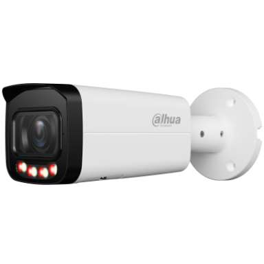 IP kamera Dahua Bullet IPC-HFW2449T-ZAS-IL F2.7-13.5mm (Balta, 4MP, WizSense, IR LED 60m, IP67)