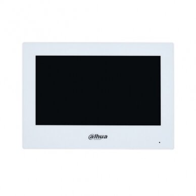 IP domofono monitorius 7 colių, PoE, veikia tik SIP protokolu, Wi-Fi, baltas IP domofono monitorius 7 colių, PoE, veikia tik SIP protokolu, Wi-Fi, baltas