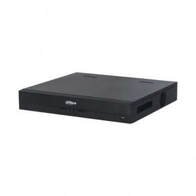IP įrašymo įrenginys 16kam.32MP, IVS, AI, 16 PoE, 4HDD, 384Mbps, H.265+, veido atpažinimo funkcija 4 IP įrašymo įrenginys 16kam.32MP, IVS, AI, 16 PoE, 4HDD, 384Mbps, H.265+, veido atpažinimo funkcija 4