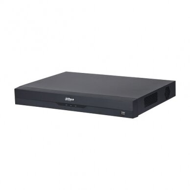 IP įrašymo įrenginys 32 kam. 4K 16MP, 2HDD, IVS, AI, H.265, NVR4232-EI IP įrašymo įrenginys 32 kam. 4K 16MP, 2HDD, IVS, AI, H.265, NVR4232-EI