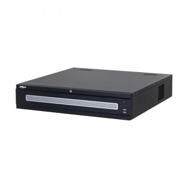 IP įrašymo įrenginys 4K 32MP 64kam. 1024Mbps, 8HDD, IVS, 4HDMI, H.265/H.264 IP įrašymo įrenginys 4K 32MP 64kam. 1024Mbps, 8HDD, IVS, 4HDMI, H.265/H.264