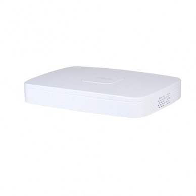 IP įrašymo įrenginys 8 kam., 4K 8MP, 1HDD, 8 PoE, 80Mbps, H.265/H.264, IVS IP įrašymo įrenginys 8 kam., 4K 8MP, 1HDD, 8 PoE, 80Mbps, H.265/H.264, IVS