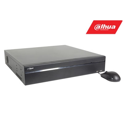 IP įrašymo įrenginys 16kam. 4K 12MP (3840×2160), 8HDD, IVS, 320Mbps, H.265, PoE switch'as - 16 PoE