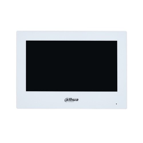 IP domofono monitorius 7 colių, PoE, veikia tik SIP protokolu, Wi-Fi, baltas IP domofono monitorius 7 colių, PoE, veikia tik SIP protokolu, Wi-Fi, baltas