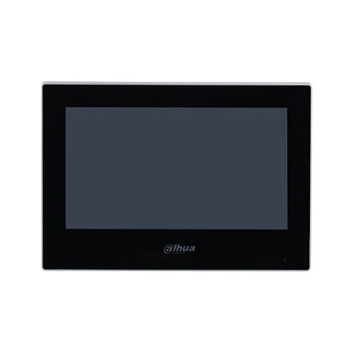 IP domofono monitorius 7 colių, PoE, veikia tik SIP protokolu, Wi-Fi, juodas IP domofono monitorius 7 colių, PoE, veikia tik SIP protokolu, Wi-Fi, juodas