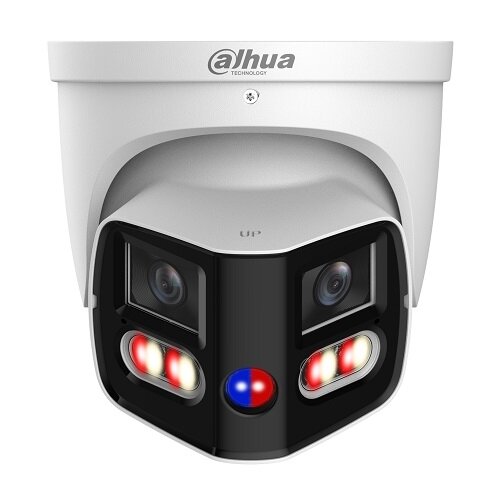 IP kam. AI 6+6MP kupol. 180 laipsnių STARLIGHT, IR+LED pašviet. iki 30m, 12MP(5000x2500)20fps, 2.8mm IP kam. AI 6+6MP kupol. 180 laipsnių STARLIGHT, IR+LED pašviet. iki 30m, 12MP(5000x2500)20fps, 2.8mm