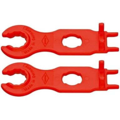 Įrankių komplektas Knipex 97 49 66 2 (saulės modulių MC4 jungtims)