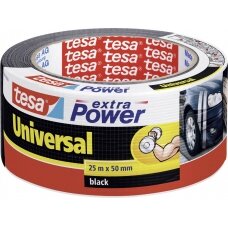 Izoliuojanti juosta TESA extra Power Universal (juoda) 25m x 50mm 56388-00001-07