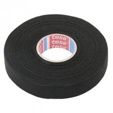 Izoliuojanti tekstilinė juosta TESA (juoda) 25m x 15mm 51608-00009-00