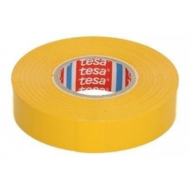 Izoliuojanti juosta TESA PREMIUM (geltona) 33m x 19mm 04163-00003-07 Izoliuojanti juosta TESA PREMIUM (geltona) 33m x 19mm 04163-00003-07