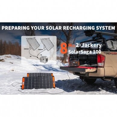 Jackery SolarSaga 100W saulės modulis 4
