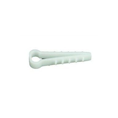 Kaištis apkabėlė 2x2,5mm Pawbol H.7311 (100 vnt, baltas)