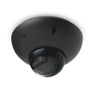 Kamera Ubiquiti UVC-G6-Dome-B (juoda, 8MP, 4K, IR 30 m, PoE, IP66, IK10)
