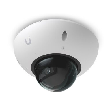 Kamera Ubiquiti UVC-G6-Dome-W (balta, 8MP, 4K, IR 30 m, PoE, IP66, IK10) Kamera Ubiquiti UVC-G6-Dome-W (balta, 8MP, 4K, IR 30 m, PoE, IP66, IK10)