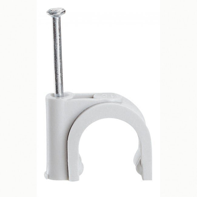 Kabelių kabės 14mm apvaliem kabeliams Legrand 031531 Kabelių kabės 14mm apvaliem kabeliams Legrand 031531