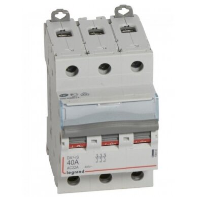 Kirtiklis RX3 MCB Legrand 406460 (C, 400V, 3P, 40A) Kirtiklis RX3 MCB Legrand 406460 (C, 400V, 3P, 40A)