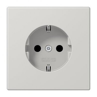 Kištukinis lizdas su įžeminimu JUNG LS1520LG (pilkas, 16A/250V) Kištukinis lizdas su įžeminimu JUNG LS1520LG (pilkas, 16A/250V)
