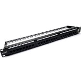Komutacinė panelė Excel 100-304 (19\", 1U, Cat.6, 24 portų) Komutacinė panelė Excel 100-304 (19\", 1U, Cat.6, 24 portų)