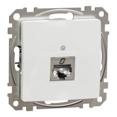 Kompiuterinis lizdas 1xRJ45 STP Cat.5e Schneider Sedna SDD111451S (baltas)