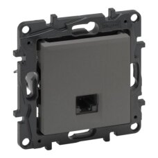 Kompiuterinis lizdas 1xRJ45 UTP Cat.6 Legrand Niloe Step 863463 (pilkas)