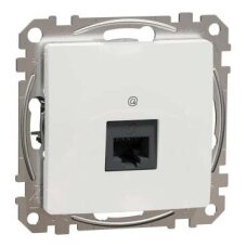 Kompiuterinis lizdas 1xRJ45 UTP cat.6 Schneider Electric Sedna Design SDD111461 (baltas)