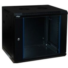 Komutacinė spinta 19\'\' pakabinama 6U 600x450x368mm (juoda, surinkta, IP20) AWM2-6406