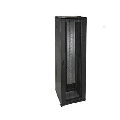 Komutacinė spinta 19\" 42U (pastatoma, nesurinkta, juoda, 600×800×2070 mm, IP20)