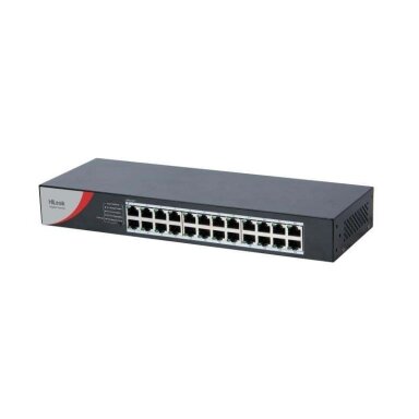 Komutatorius 24 prievadų HiLook NS-0524R
