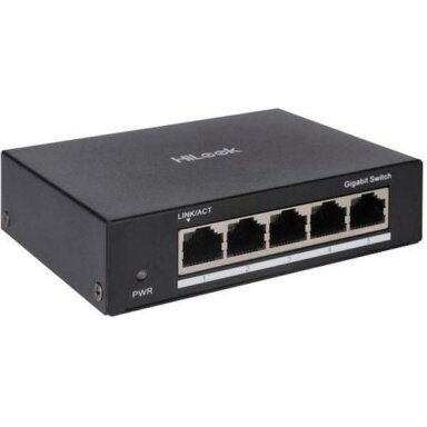 Komutatorius 5 prievadų HiLook NS-0505