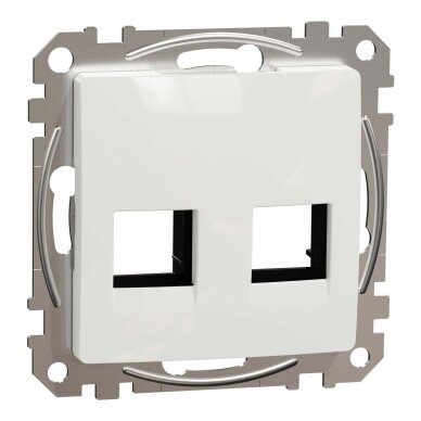 Kompiuterinio lizdo dangtelis 2×RJ45 Schneider Electric Sedna Design SDD111444C (baltas) Kompiuterinio lizdo dangtelis 2×RJ45 Schneider Electric Sedna Design SDD111444C (baltas)