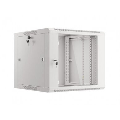 Komutacinė spinta 19\'\' pakabinama 12U 600x450x635 (surinkta) Komutacinė spinta 19\'\' pakabinama 12U 600x450x635 (surinkta)
