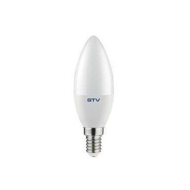 LED lemputė matinė žvakutė GTV LD-SMDC37-80 (8w, E14, 3000K)