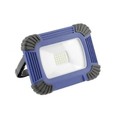 LED nešiojamas šviestuvas su baterija (20W, 1600lm, IP54, 6400K) GTV LD-OXCX20W-64