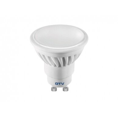 LED lemputė GTV LD-SM1210N-10 (10w, GU10, 4000K, 120°, 720lm) LED lemputė GTV LD-SM1210N-10 (10w, GU10, 4000K, 120°, 720lm)