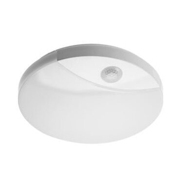 LOGOS LED šviestuvas su judesio davikliu (16w, 4000K, 1200lm, IP44) GTV Poland LD-LOG16W-LED