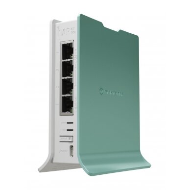 Maršrutizatorius 4 prievadų MikroTik hAP ax lite LTE6 L41G-2axD&FG621-EA Maršrutizatorius 4 prievadų MikroTik hAP ax lite LTE6 L41G-2axD&FG621-EA