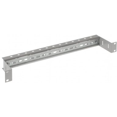 Montavimo panelė VTS0026 19\" 1U (įgilinta, su DIN bėgeliu)
