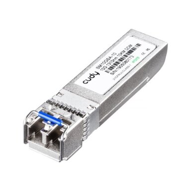 Optinis integruojamas keitiklis SFP+ Cudy SM10GSA-10H (1310nm, single mode, LC duplex, 10km, 10Gbps)