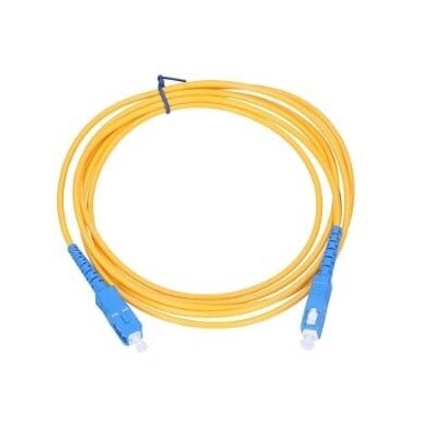 Optinis laidas SC/UPC–SC/UPC SM (3m, simplex, OS1/OS2, G657A1, 9/125µm, LSZH)